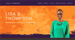 Desktop Screenshot of lisabthompson.com