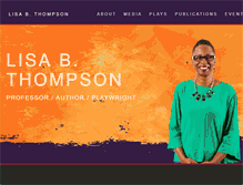 Tablet Screenshot of lisabthompson.com